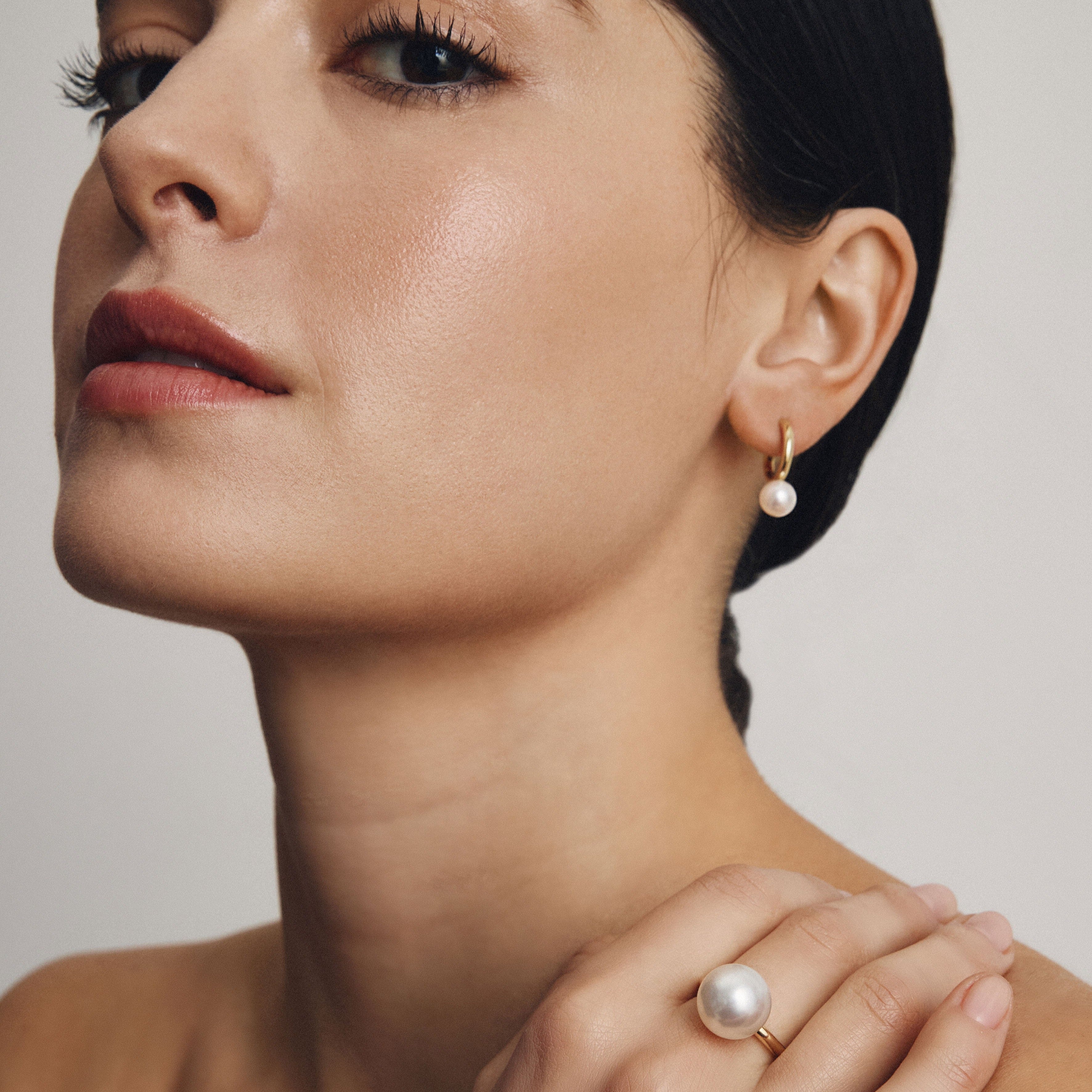 LA PEARL RING / WHITE