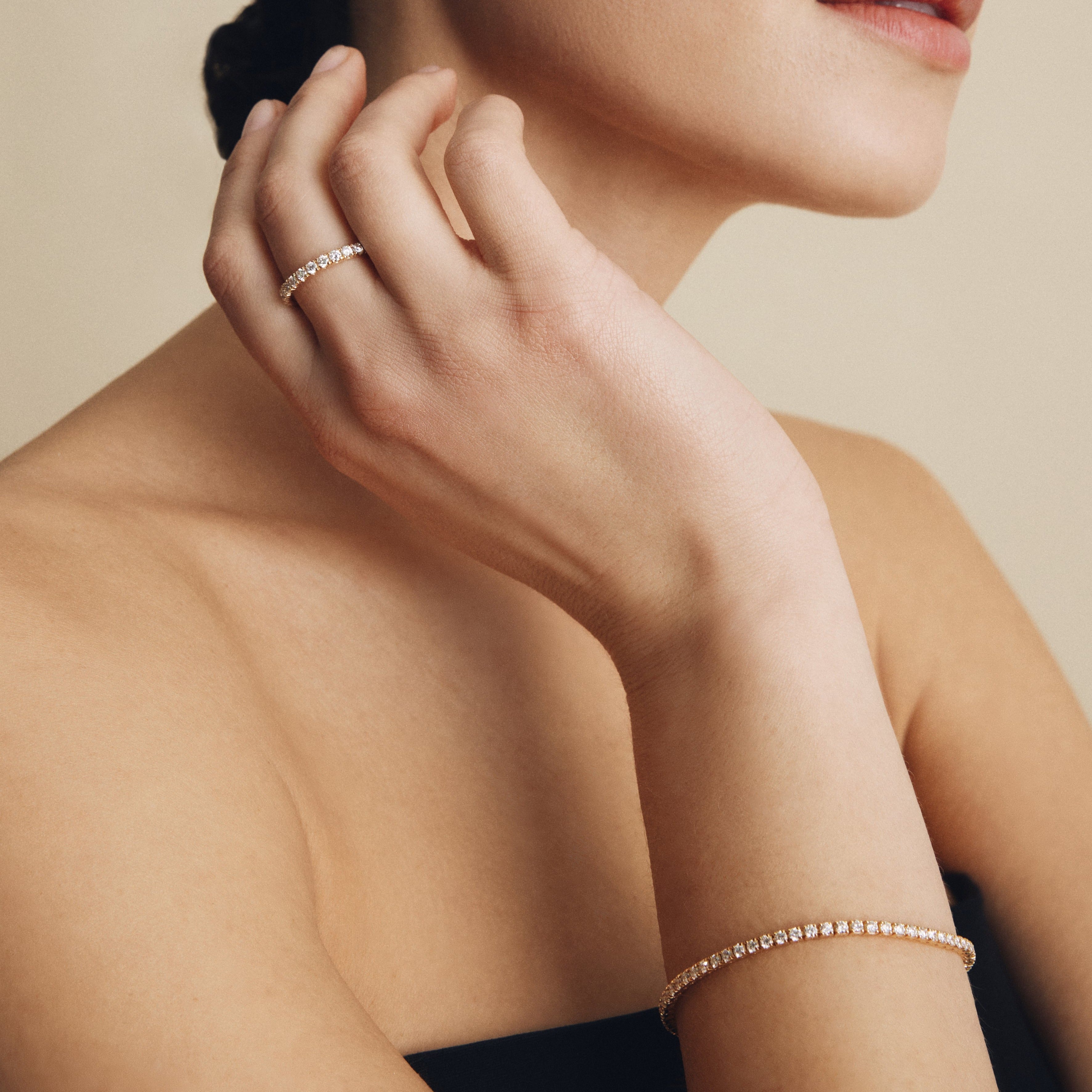 ETERNAL DIAMOND BRACELET / YELLOW