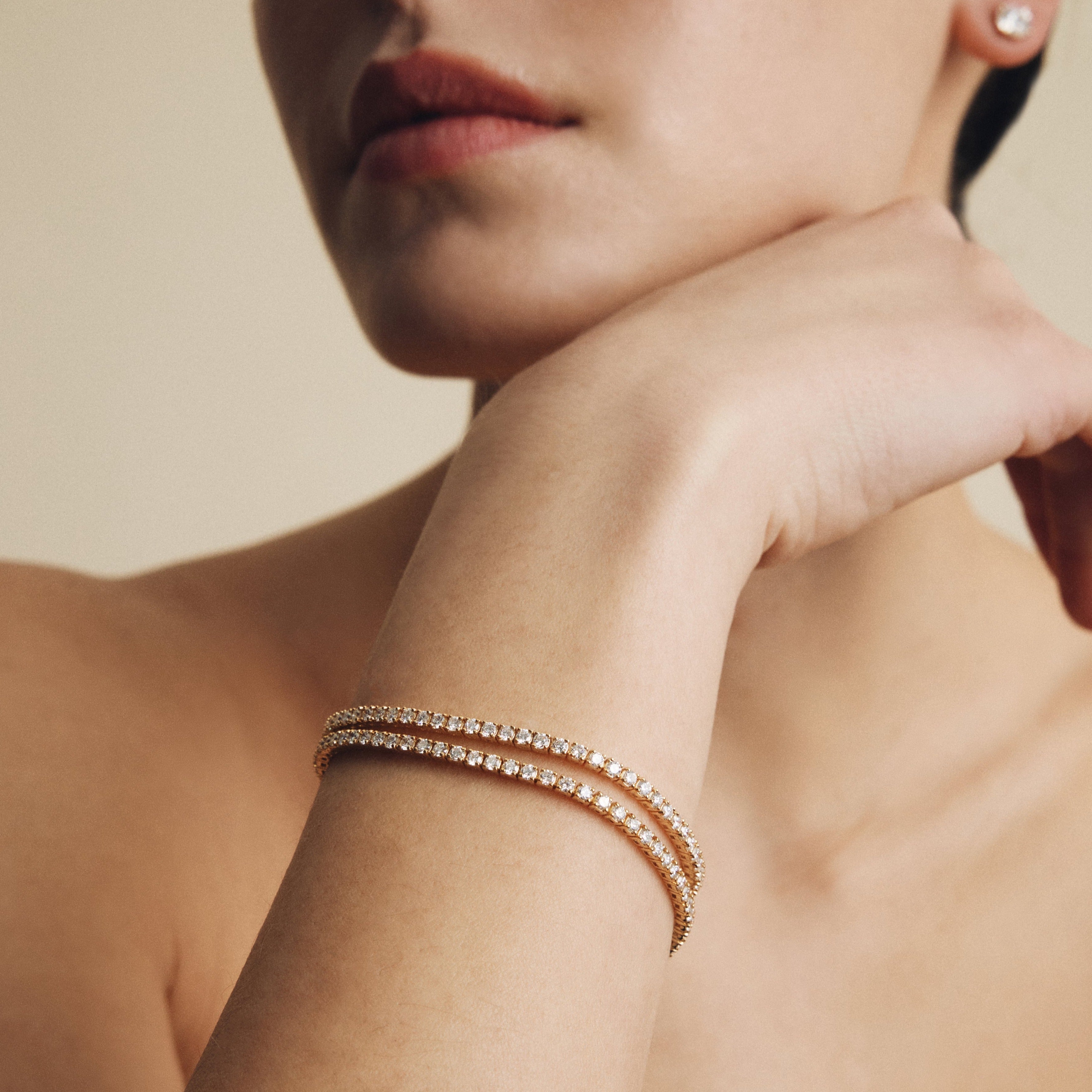 ETERNAL DIAMOND BRACELET / YELLOW
