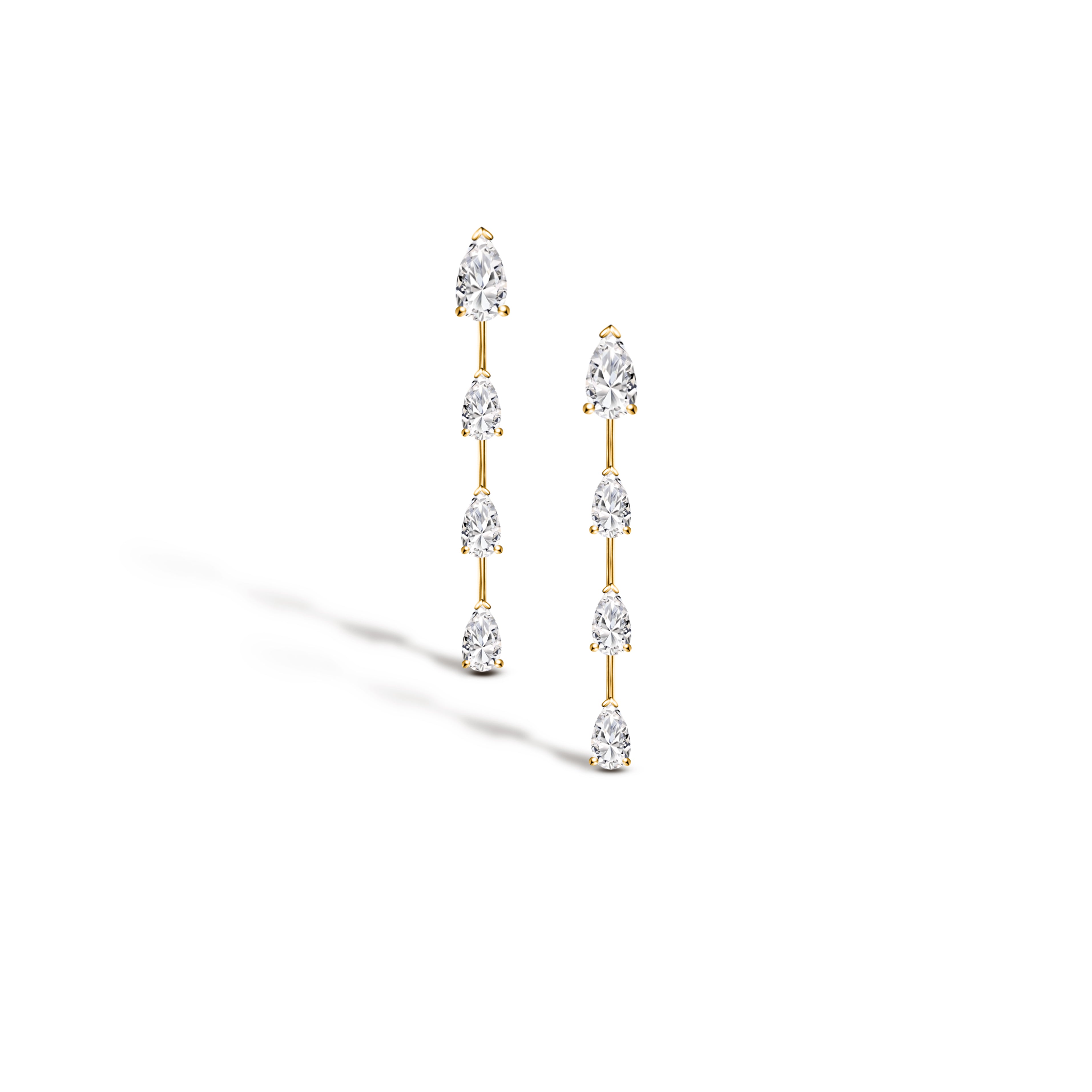 PEAR CANDY EARRINGS / YELLOW