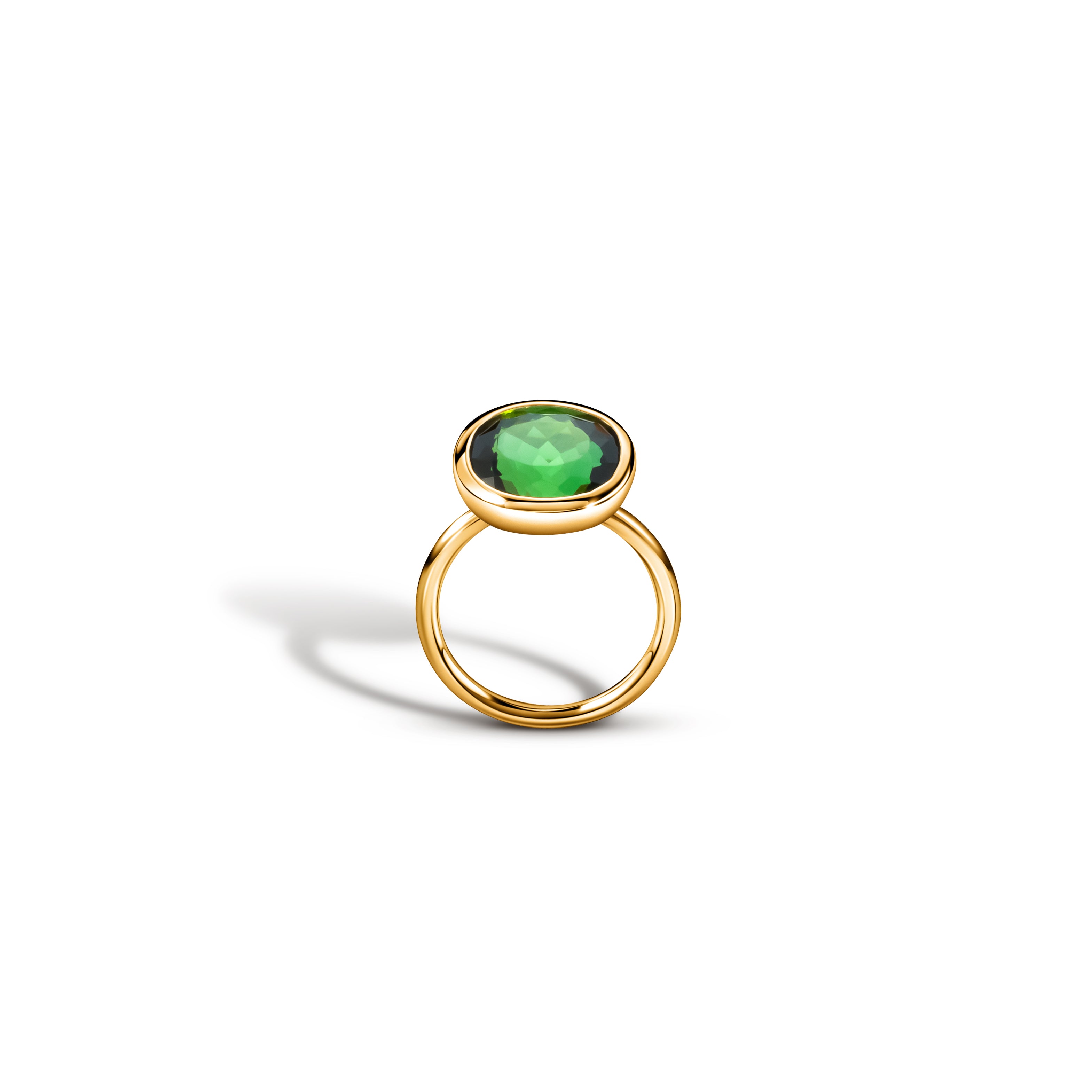GREEN CANDY RING / YELLOW