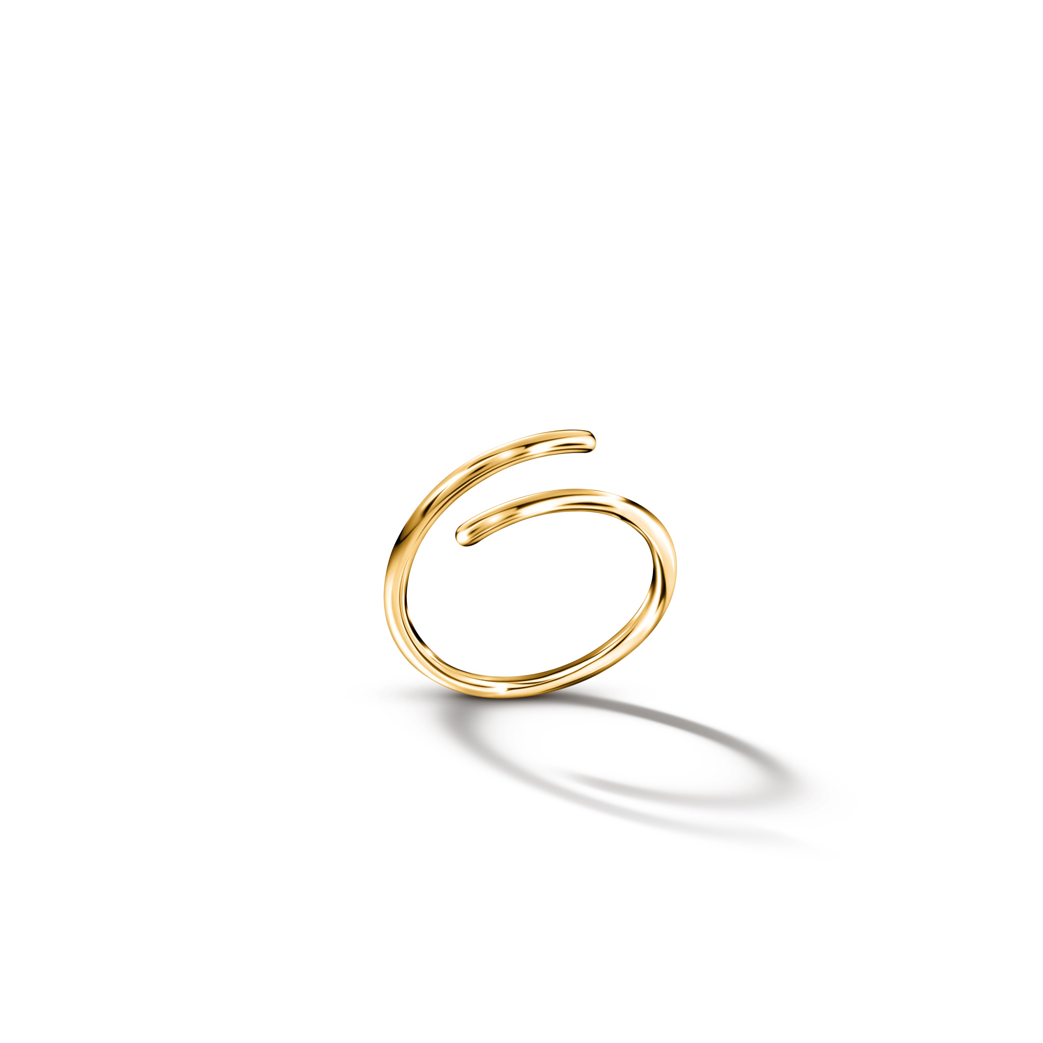 WIRE 2 ROWS RING / YELLOW