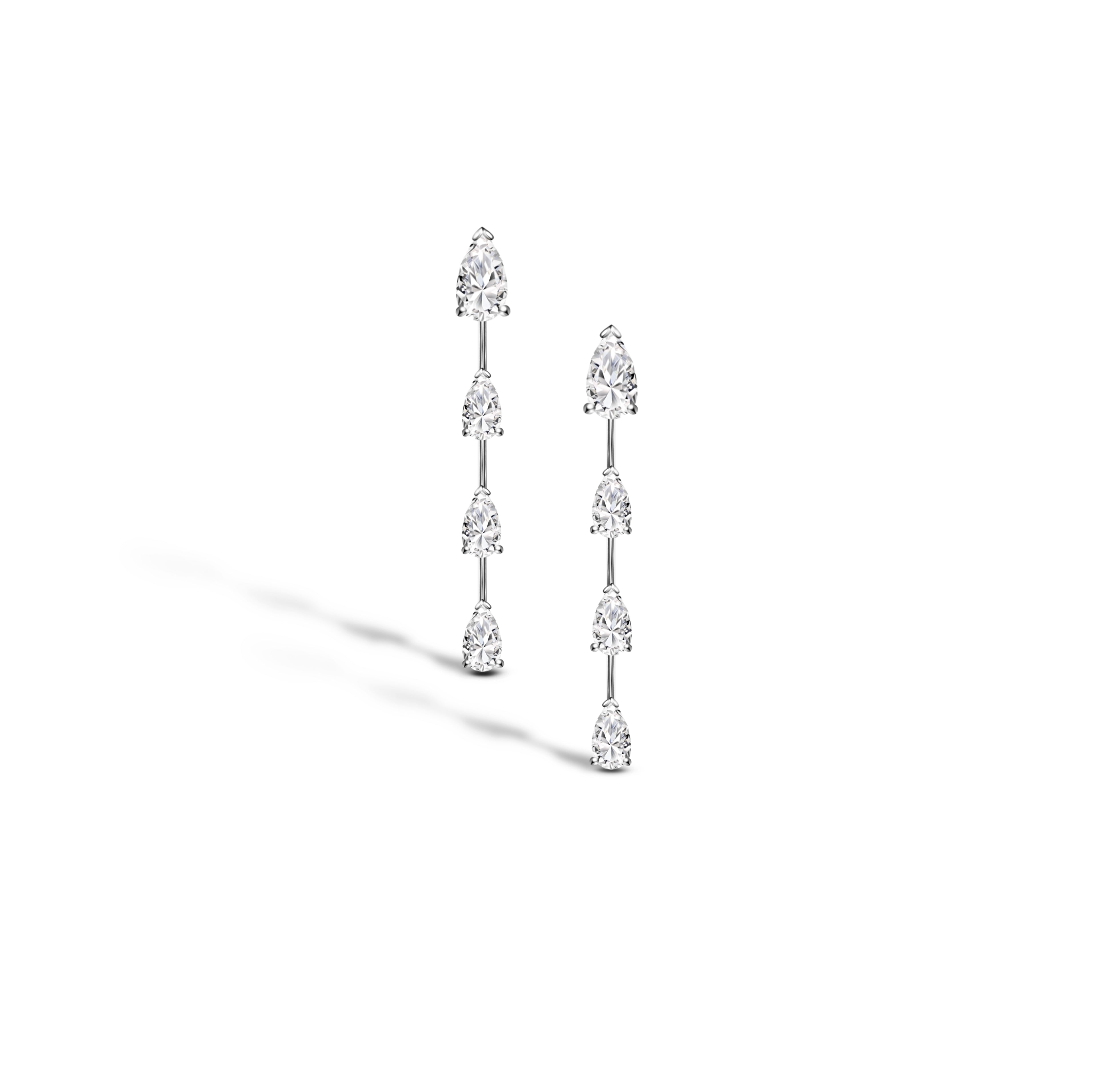 PEAR CANDY EARRINGS / WHITE