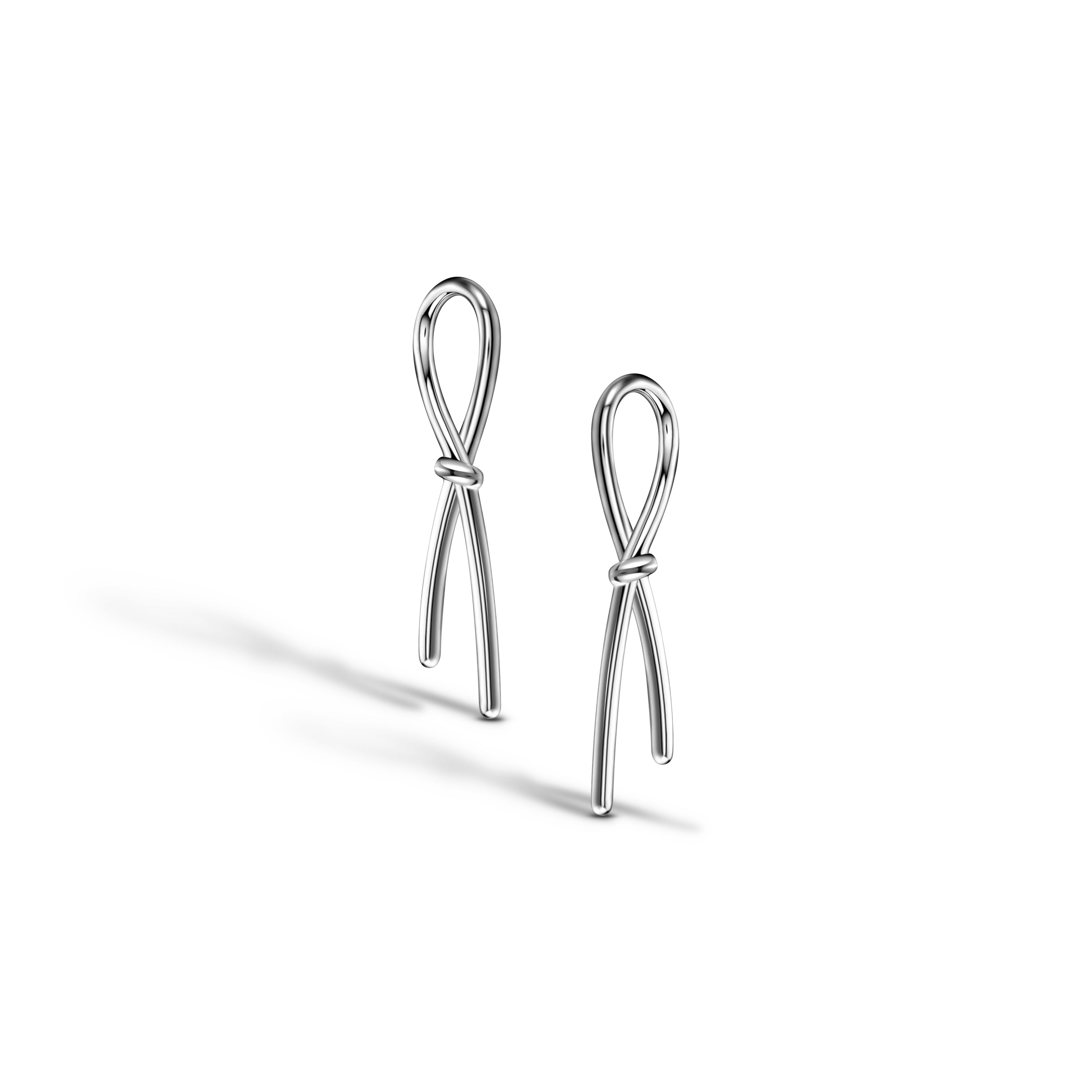 REBORN EARRINGS / WHITE